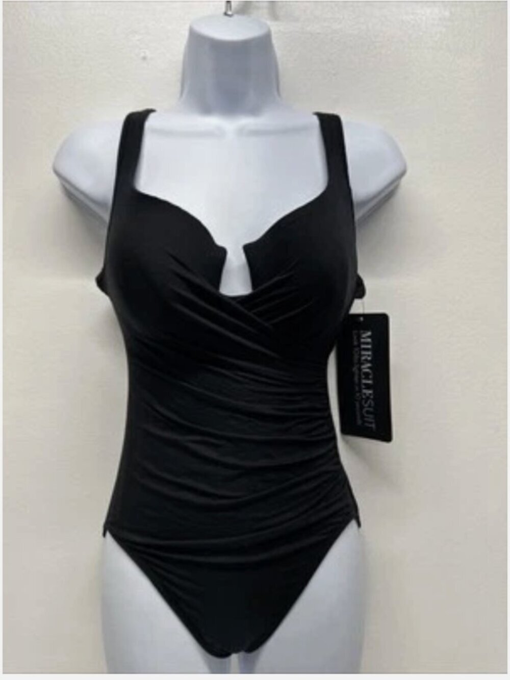 Miraclesuit Swimsuit One Piece Must Have Escape Control Underwired Black New 8